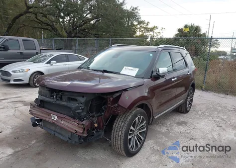 2018 Ford Explorer Platinum from USA, damaged, VIN 1FM5K8HT0JGB43791